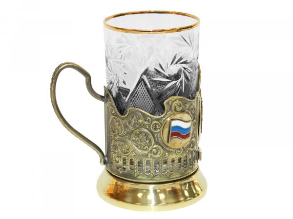 Набор для чая "Герб России" (3 предмета )