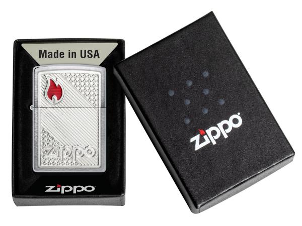 Зажигалка "Zippo" Classic серебристая