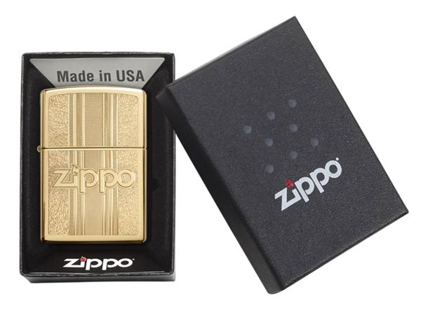 Зажигалка "Zippo" Classic золотистый