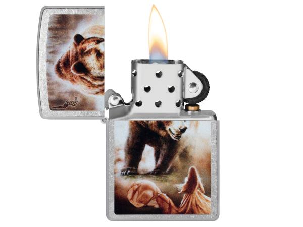 Зажигалка "Zippo" Mazzir cеребристый