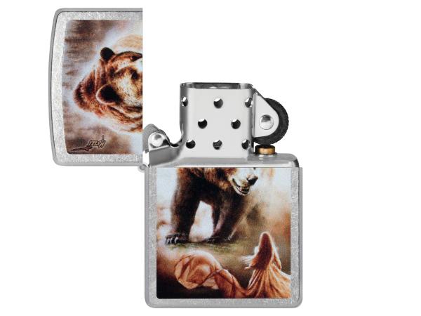 Зажигалка "Zippo" Mazzir cеребристый