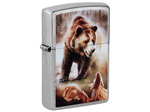 Зажигалка "Zippo" Mazzir cеребристый