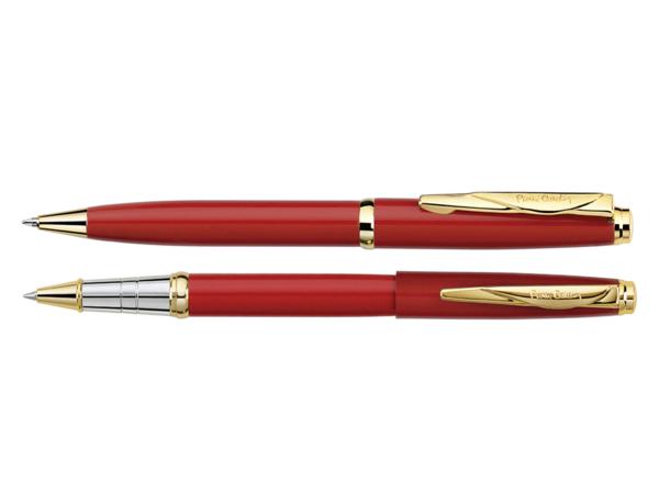 Набор подарочный Pierre Cardin Pen&Pen - Red GTручка шариковая- ручка роллер